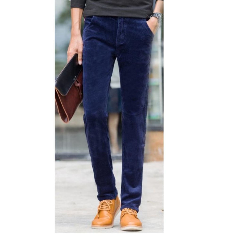 Giorgio Armani Men's Slim Fit Limited Edition Corduroy Pants Trousers 34x32